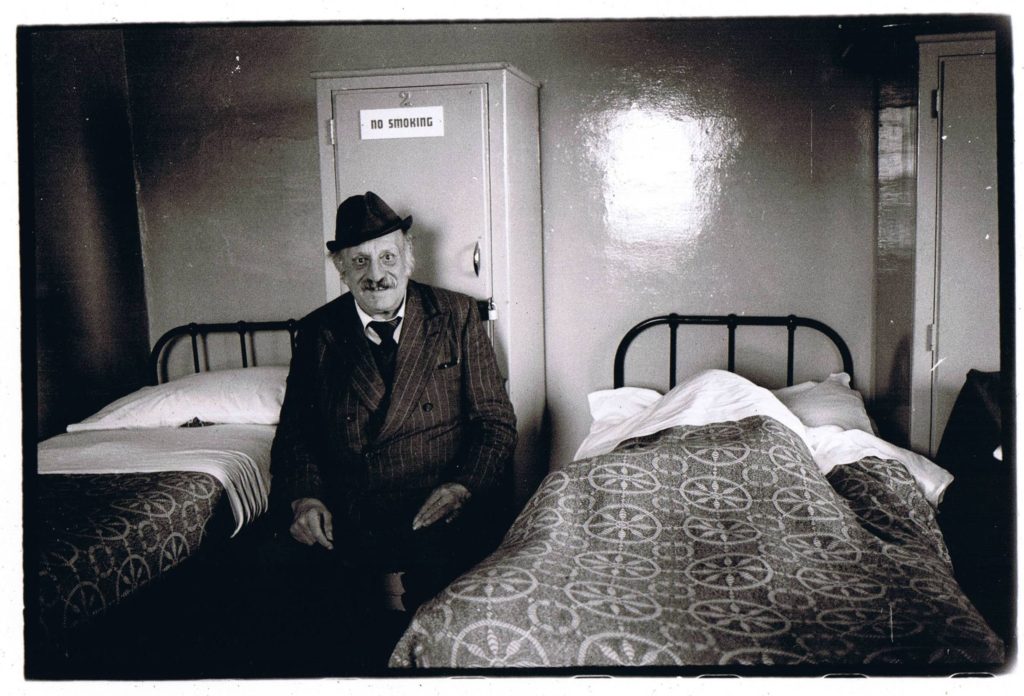 Jack Knowles, Homeless Men's Hostel, Gloucester c1980